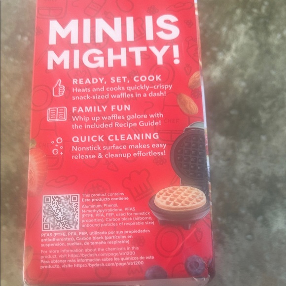 Dash Mini Waffle Maker - Picture 2 of 5